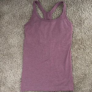 Lululemon ribbed racerback tank top
